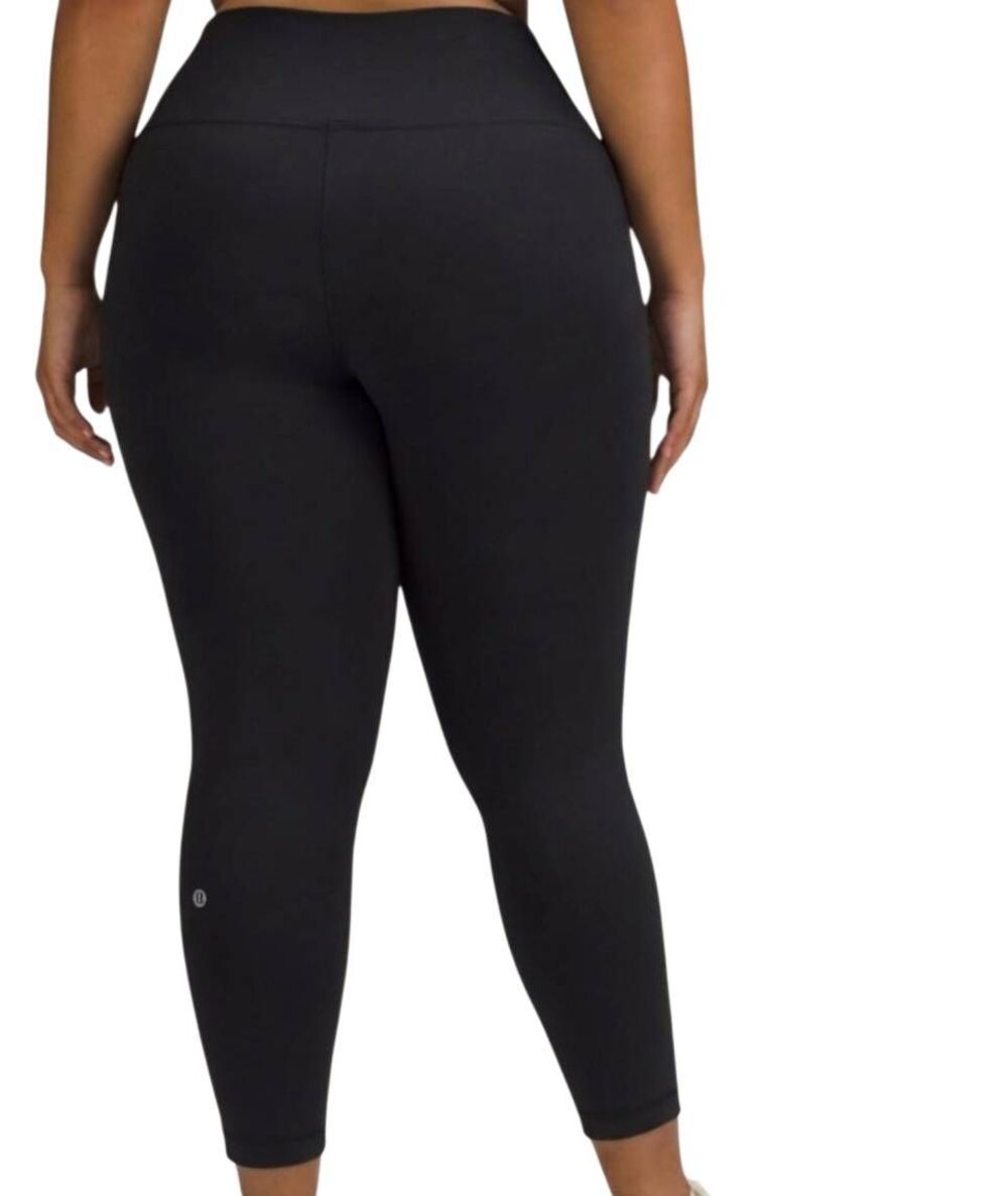 Lululemon Leggings Women's 12 XL Black Wunder Train High Rise Everlux Training